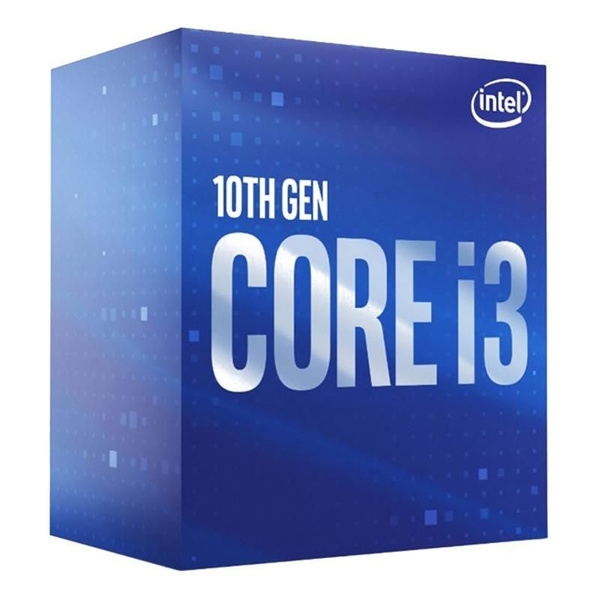 Процессор Intel Core i3 10-го поколения, BOX (без кулера), 4 яд., 3.6 ...