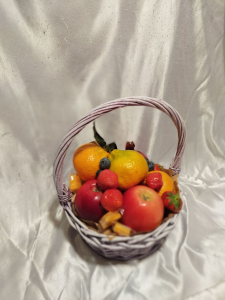 Фруктовая корзина, подарочная корзина с продуктами, свежие фрукты ...