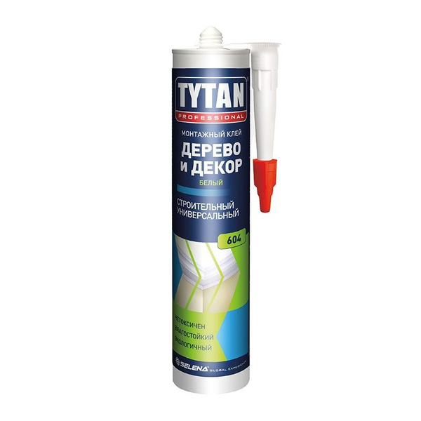 Монтажный клей Tytan Professional ТИТАН Дерево и Декор 604 (290мл ...