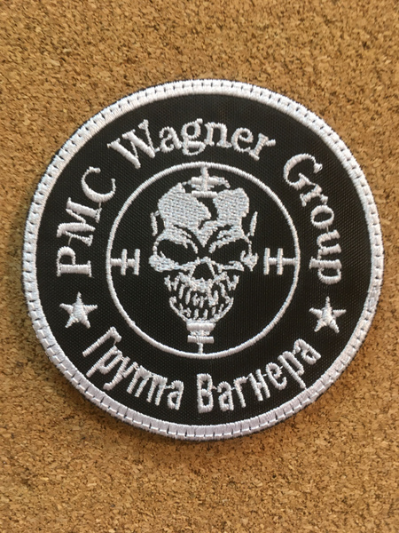 Тактический шеврон, ЧВК Вагнера 80мм (Группа Вагнера, Wagner). КРОВЬ ...