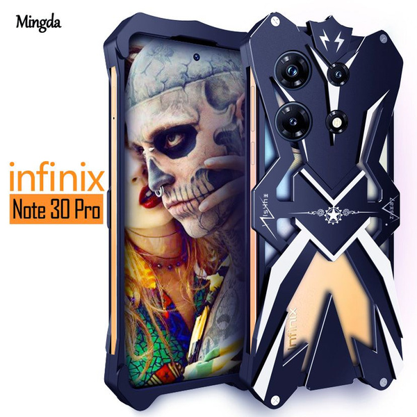 Противоударный mеталл чехол для Infinix Note 30 Pro / Инфиникс Ноут 30 ...