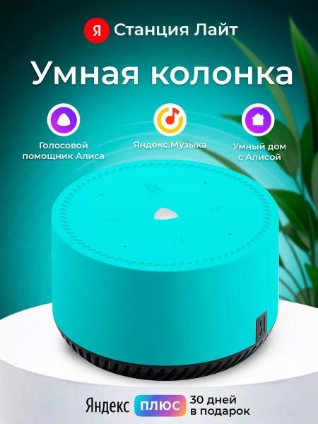 Умная колонка Яндекс Станция Алиса Лайт - купить по доступным ценам в ...