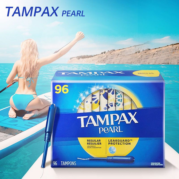 Тампонс Tampax Pearl Regular ,96 единиц / пакетов - купить с доставкой ...