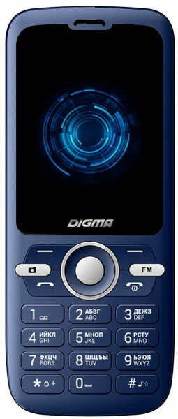 Мобильный телефон Digma Linx В240, синий - купить по выгодной цене в ...