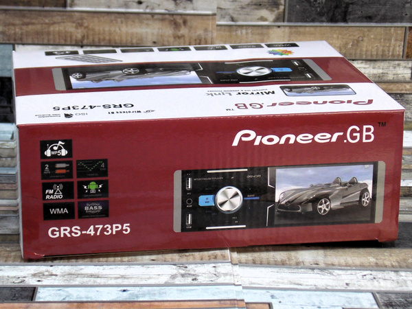 Автомобильная магнитола 1 din Pioneer.BG GRS 473P5 (поддержка камеры ...