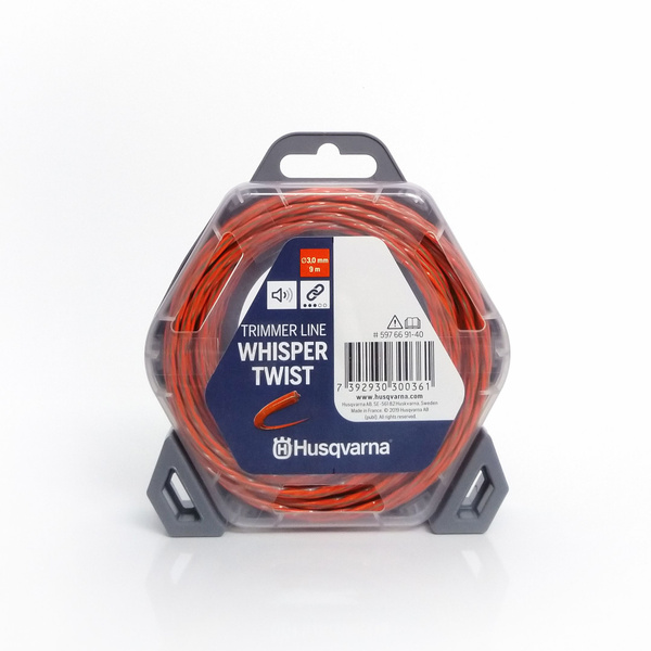 Леска для триммера Леска для триммера Husqvarna Whisper Twist, 3,0мм*9м ...