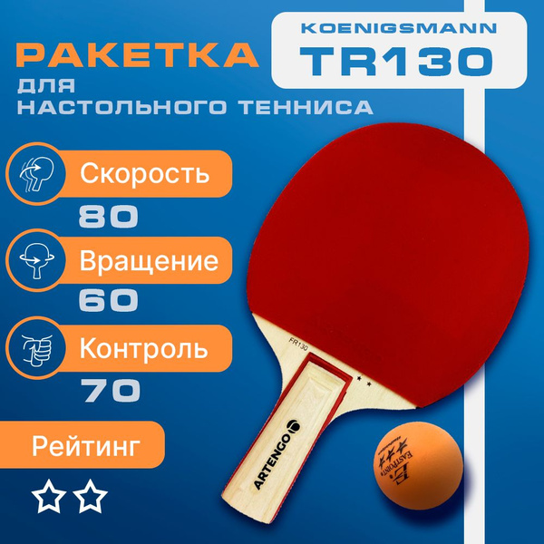 ARTENGO Ракетка для настольного тенниса, - купить с доставкой по ...