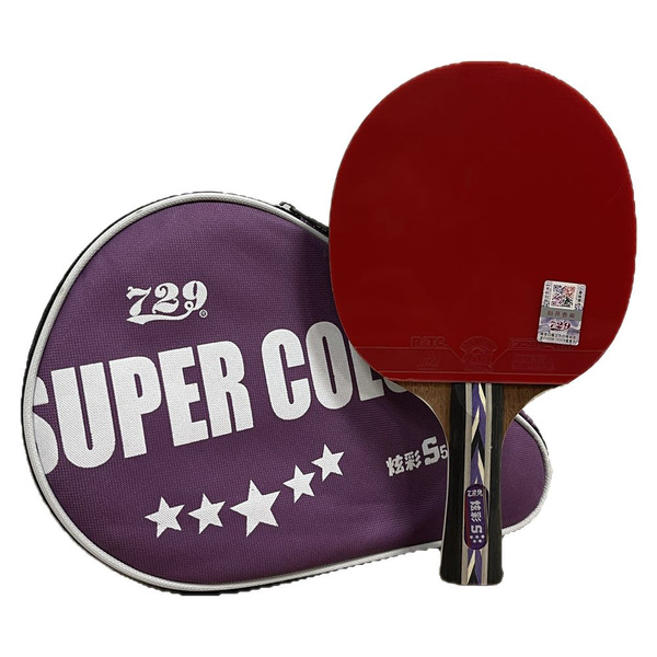 Ракетка для настольного тенниса SUPER COLOR 5 STAR c чехлом - купить с ...