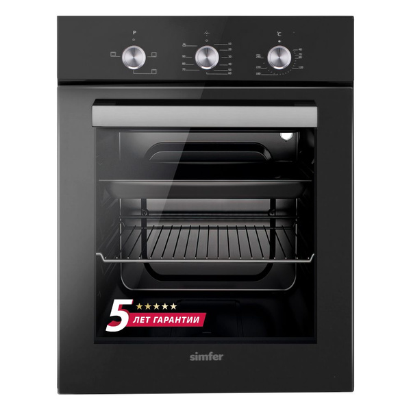 Simfer Электрический духовой шкаф B4EB14006, 45 см - купить с доставкой ...
