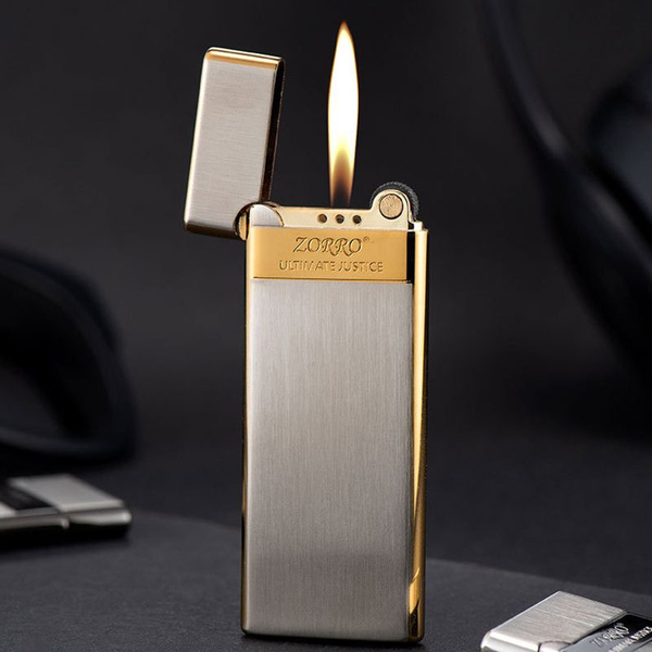 Металлическая сверхтонкая газовая зажигалка Zorro-mp - купить с ...