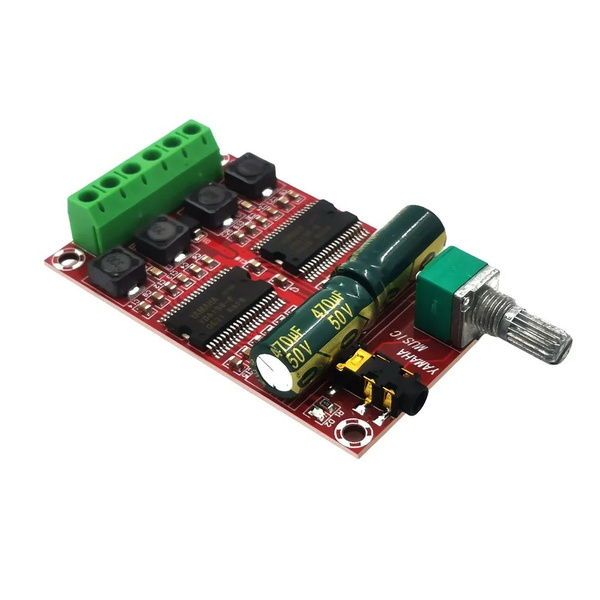 Плата стерео усилитель класса D 2*20Вт, YAMAHA YDA138, для колонок ...