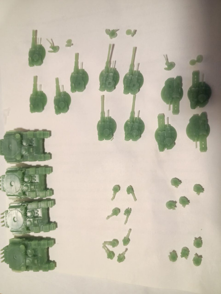 Миниатюра warhammer 40000 8мм масштаб Epic scale эпический масштаб ...
