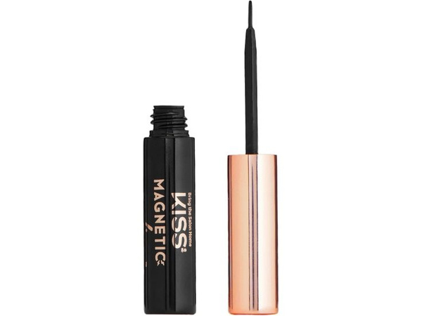 Магнитная жидкая подводка для ресниц KISS NEW YORK Professional Black ...