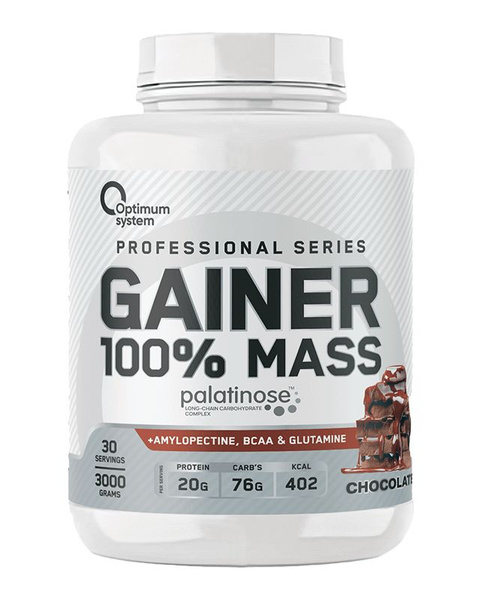 Гейнер 100% MASS GAINER, 3000 г Шоколад - купить с доставкой по ...