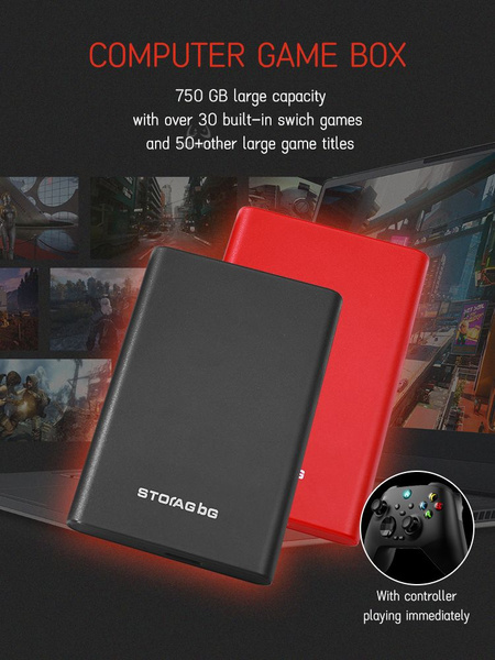 750G Портативный внешний игровой жесткий диск Retrobat Жесткий диск со ...