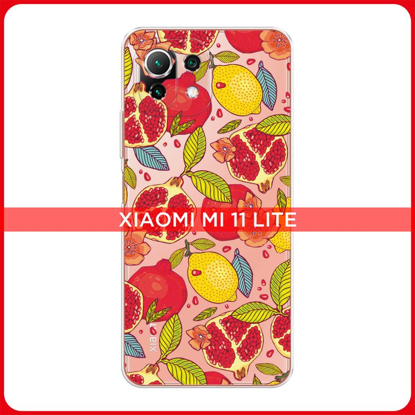 Силиконовый чехол на Xiaomi Mi 11 Lite/5G NE / Сяоми Ми 11 Лайт/5G NE ...