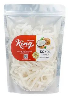 Кокос кусочки сушеный "King" 500 г - купить с доставкой по выгодным ...