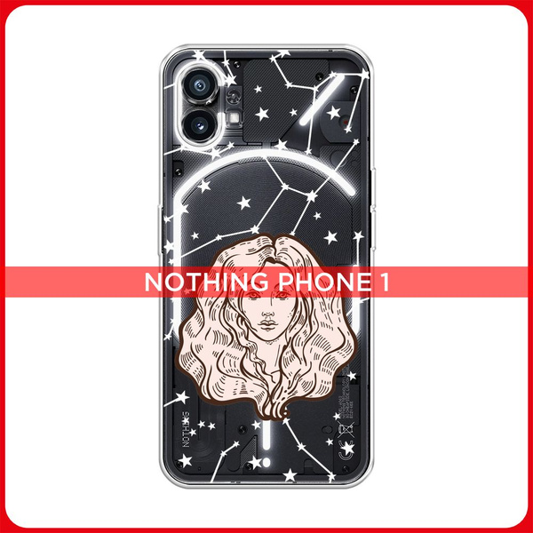 Силиконовый чехол на Nothing Phone (1) / Нотинг Фон (1) Дева созвездия ...