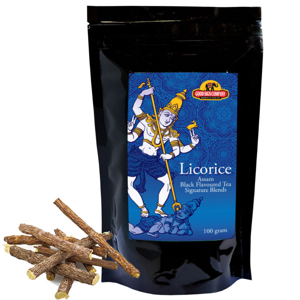 Чай чёрный ассам с солодкой (Assam Licorice Black Tea Good Sign Company ...