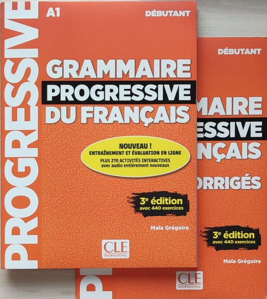 Grammaire Progressive Du Francais A1, Corriges+CD (Учебник по ...
