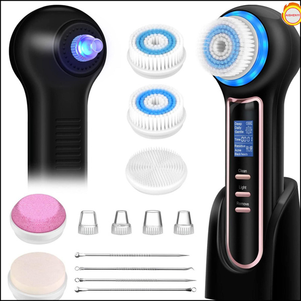 Аппарат для вакуумной чистки пор и LED-терапия/Щетка для удаления ...