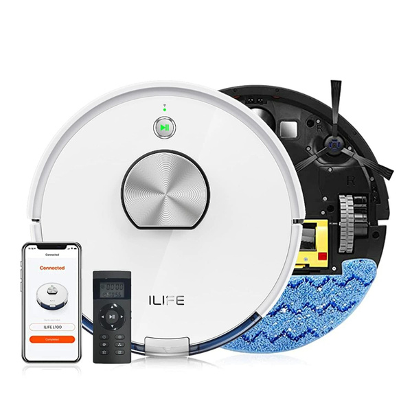 Робот-пылесос ILIFE L100 белый - купить по выгодной цене в интернет ...