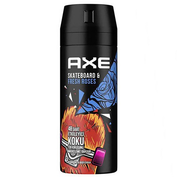 Дезодорант-спрей Axe Skateboard & Fresh Roses для мужчин, 150мл ...