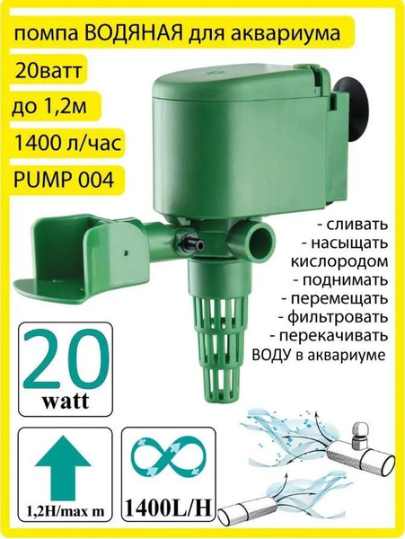 Помпа водяная BARBUS PUMP 004 / Помпа для аквариума - купить с ...