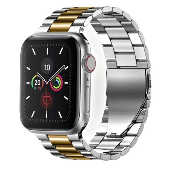 Металлический ремешок для apple watch 44mm 45mm ultra 42 mm железный ...