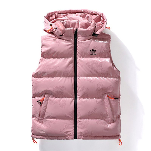 Жилет Мужской, Женский adidas розовый Полиэфирное волокно, размер 50 ...