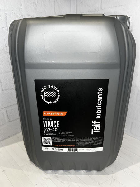 Масло моторное TAIF 5W-40 Синтетическое - купить в интернет-магазине ...