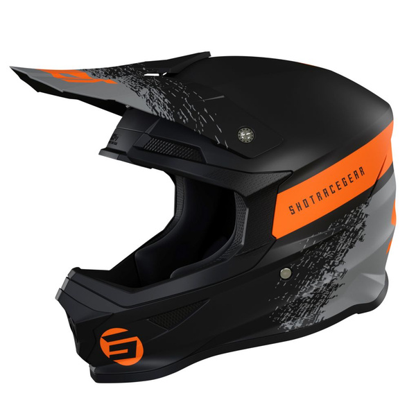 Мотошлем Shot Race Gear Шлем Shot Furious Roll - купить с доставкой по ...