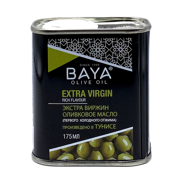 Оливковое масло "BAYA" Экстра Вирджин, EXTRA VIRGIN из Туниса, 175 мл ...