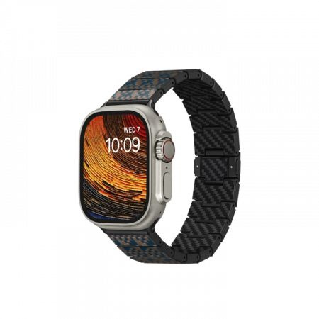 Карбоновый браслет Pitaka для Apple Series 9-1, SE и Ultra 2 / Ultra ...