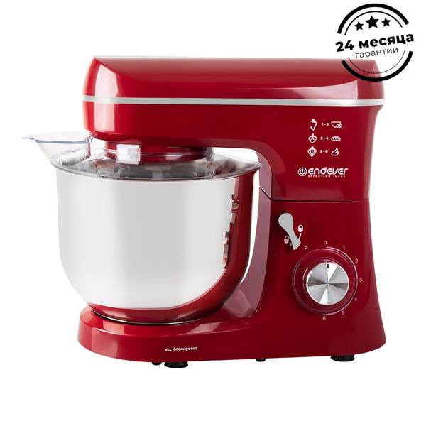 Планетарный миксер с чашей 6 литров ENDEVER SIGMA-121 / 1800 Вт купить ...