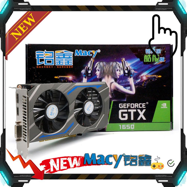 Видеокарта MingXin GeForce GTX 1650, 4 ГБ GDDR6 - купить по низким ...