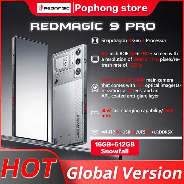 Смартфон Redmagic 9 pro Глобальная версия - купить по выгодной цене в ...