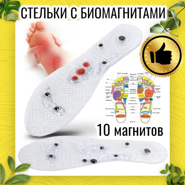 Magnetic Insoles - ортопедические магнитные стельки для обуви, против ...