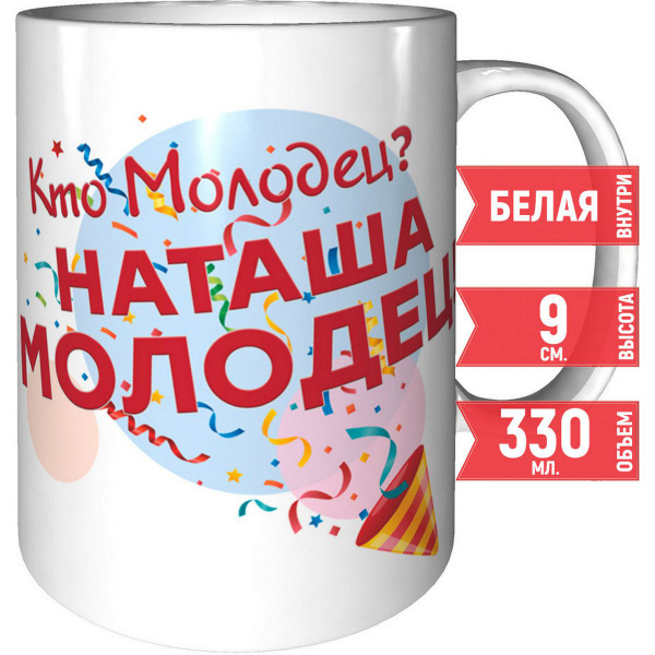 Кружка Grand Cadeau "Наташа" - купить по доступным ценам в интернет ...