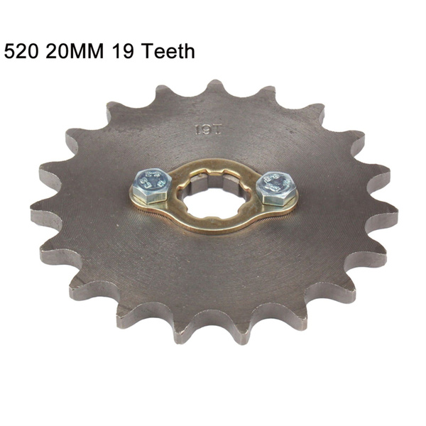 Шестерня Передней Звездочки/Звезда Ведущая Цепь Мотоцикла 520# 20мм 10T ...