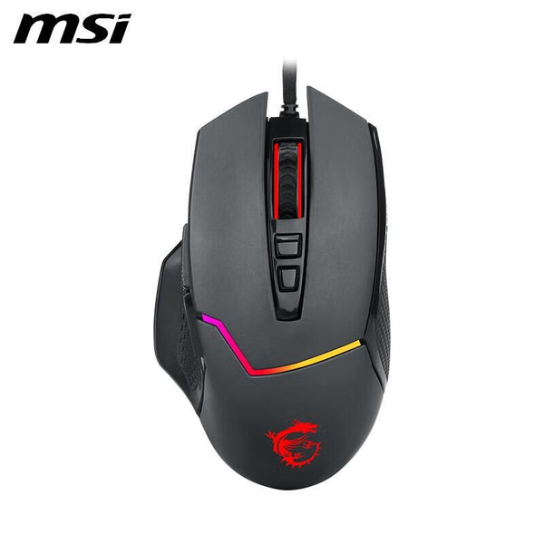 Игровая мышь проводная MSI проводная B/GM20 V2 , черный,MSI GM20 V2 ...