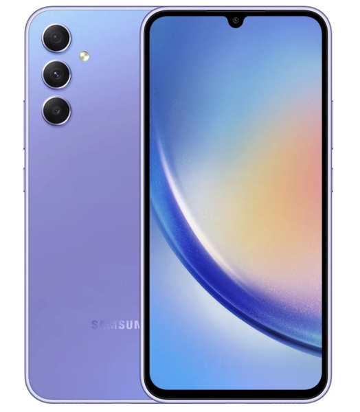 Смартфон Samsung Galaxy A34 5G 8/128Gb - купить по выгодной цене в ...