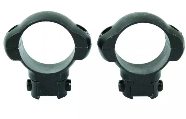 Кольца для прицела 25,4 мм на Ласточкин хвост стальные (высота 9 мм ...