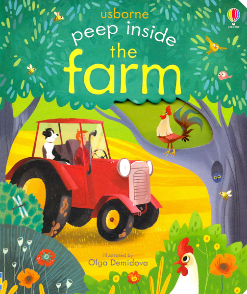 Peep Inside the Farm Milbourne Anna Книга на Английском Милбурн Анна ...