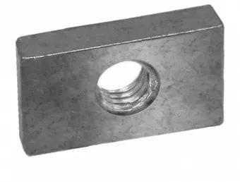 Прямоугольная гайка М8 25,5х14,0х5,0 мм (4 шт) купить на OZON по низкой ...