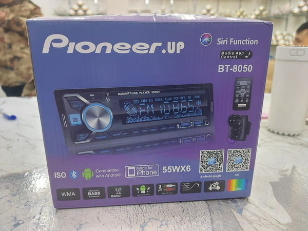Автомагнитола/ Магнитола 1 Din с Bluetooth AUX/ Pioneer GB MVH ...