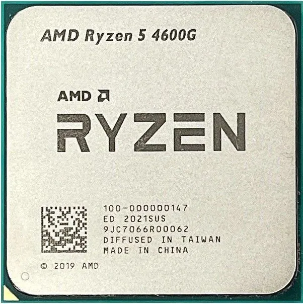 AMD Процессор Ryzen 5 4600G OEM (без кулера)