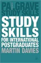 Study Skills for International Postgraduates - Davies, Martin