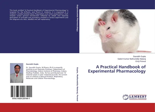 Обложка книги A Practical Handbook of Experimental Pharmacology, Saurabh Gupta,Satish Kumar Muthureddy Nataraj and Omji Porwal