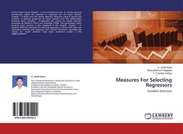 Обложка книги Measures For Selecting Regressors, A. Jyothi Babu,Balasiddamuni Pagadala and Y. Chandra Sekhar